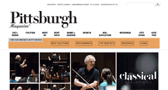Desktop Screenshot of pittsburghmagazine.com
